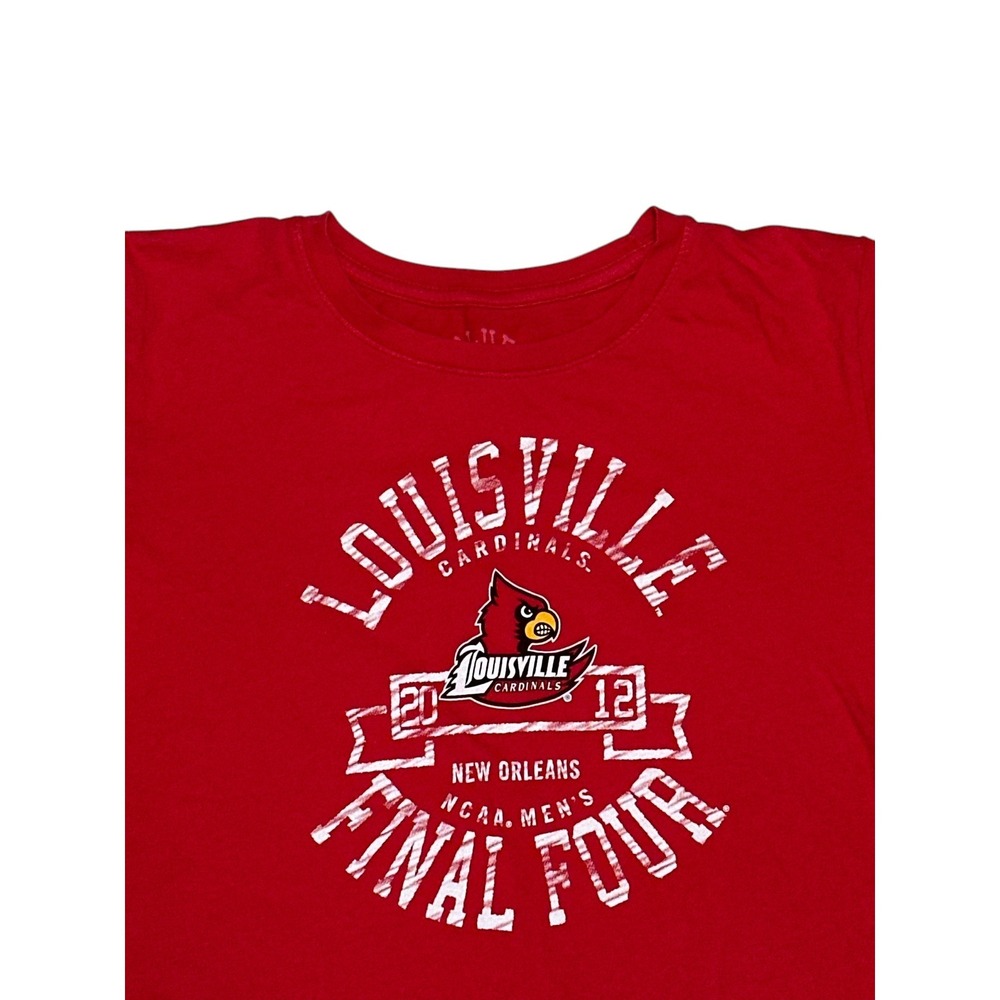 University Of Louisville 2012 NCAA Men's Final Four New Orleans Women's TeeSizeL